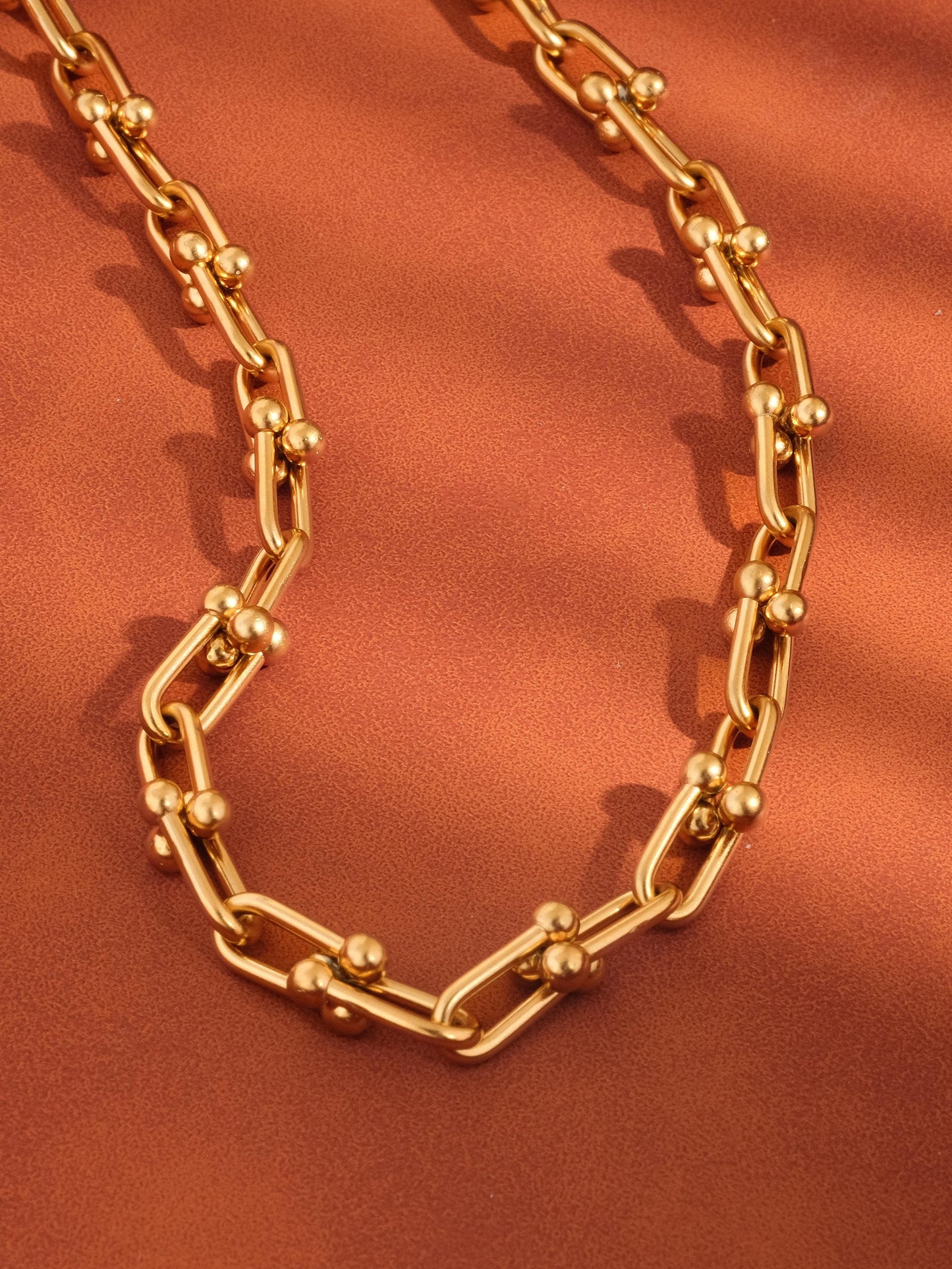 Denise 18k Gold Non-tarnish Bold Chain Necklace