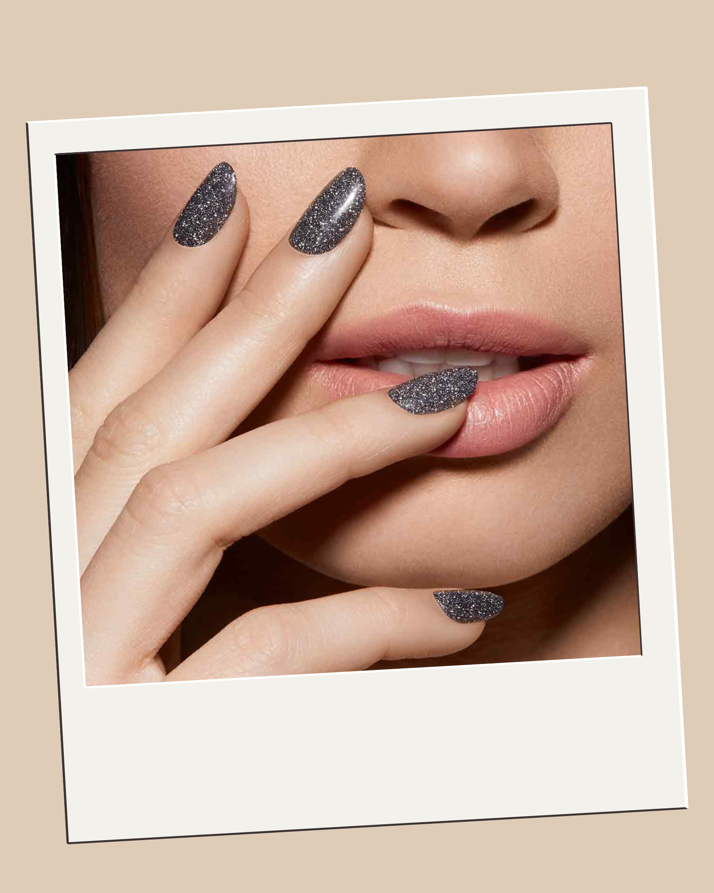 Pop on Manicure- Gunmetal