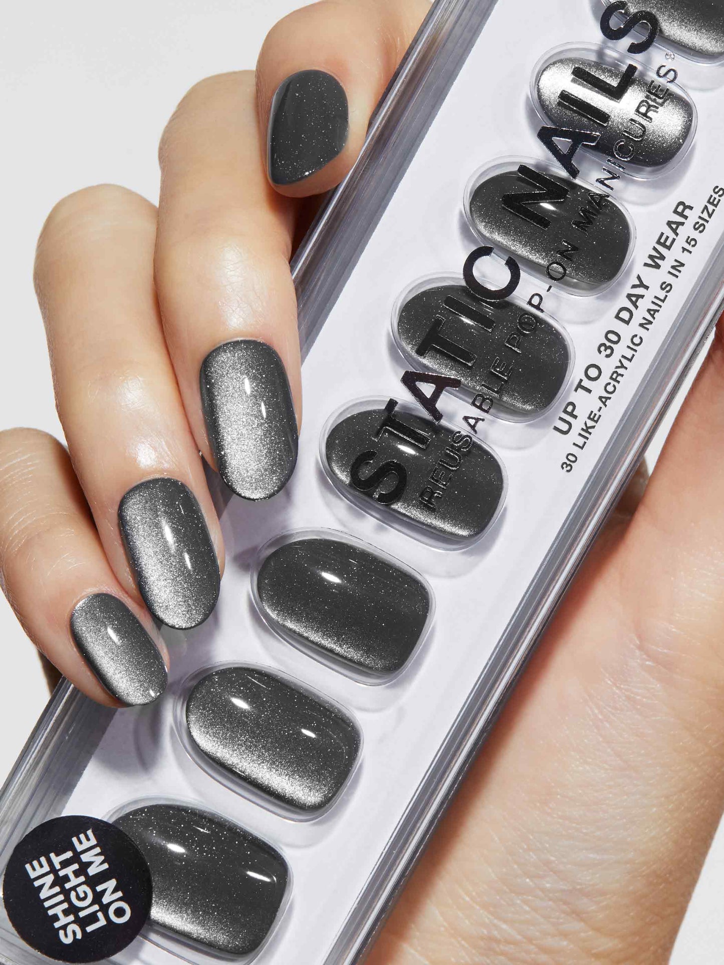 Pop on Manicure- Velvet Slate