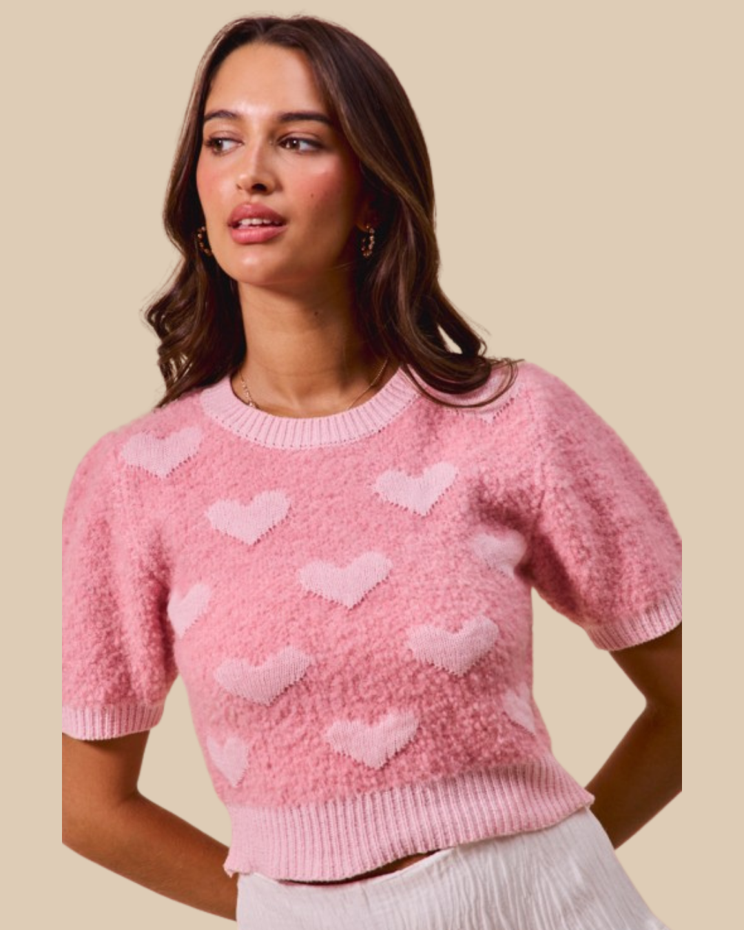 Pink Sweetheart Sweater