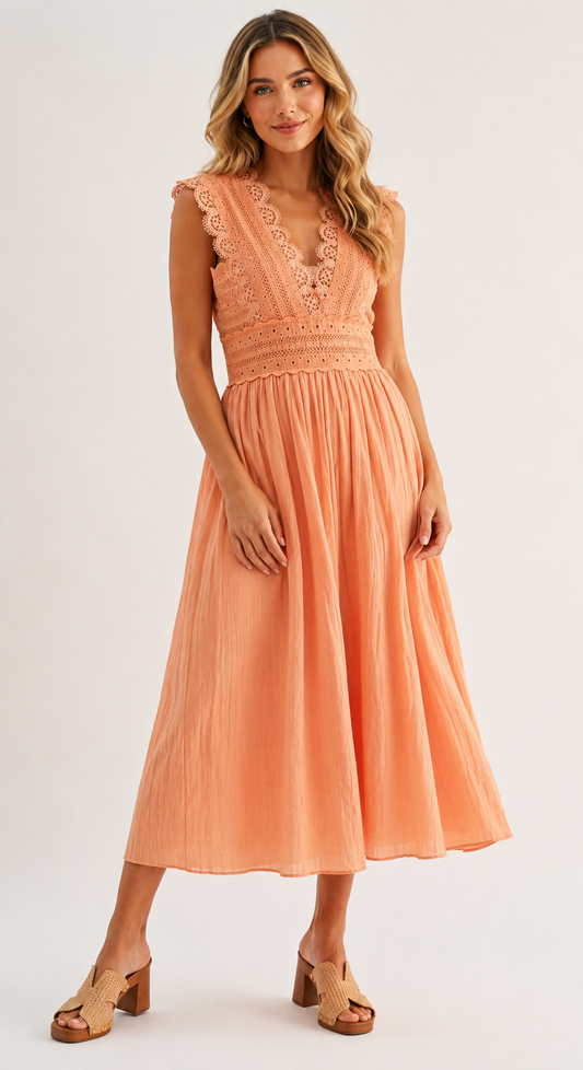 Camila Lace Boho Dress
