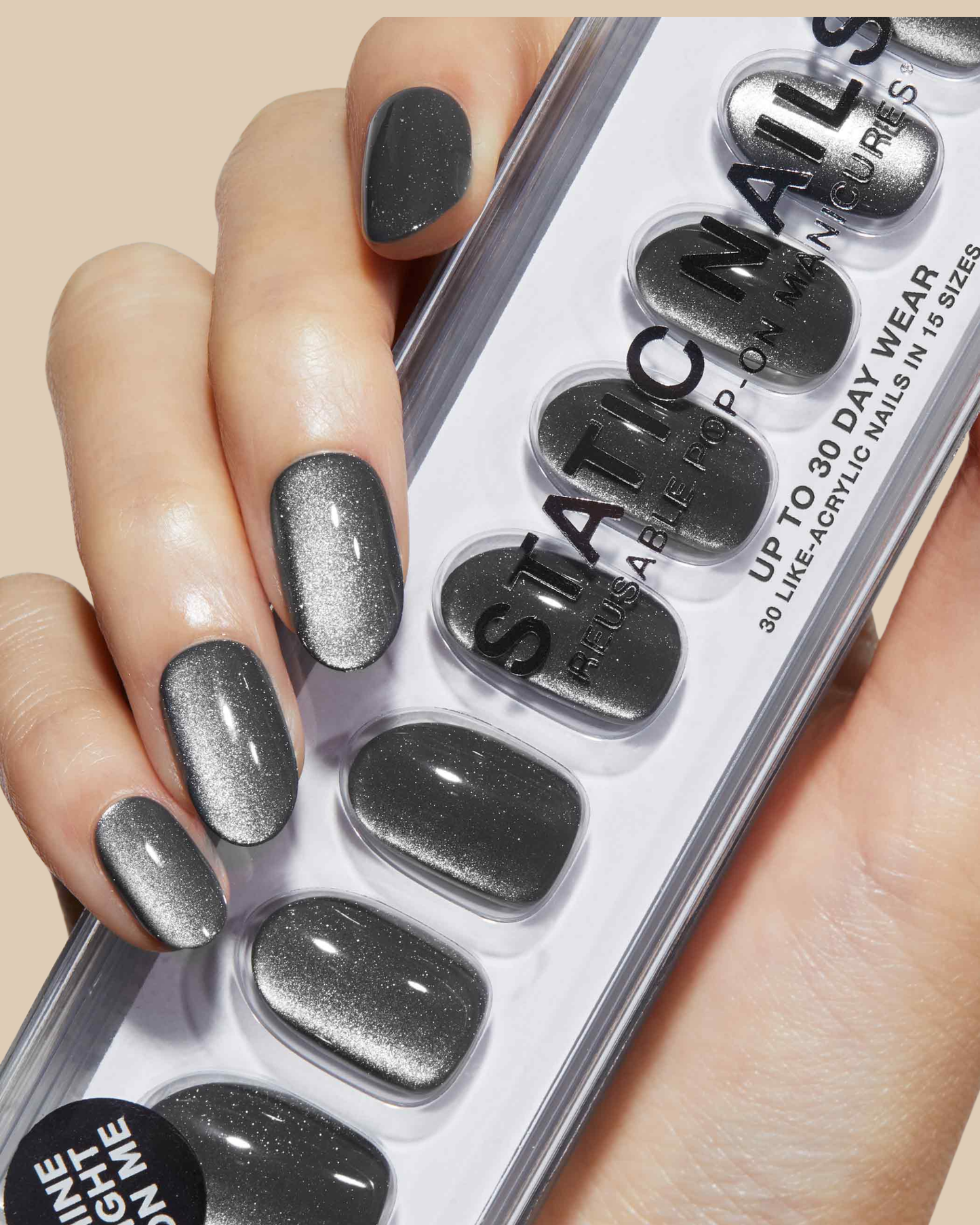 Pop on Manicure- Velvet Slate