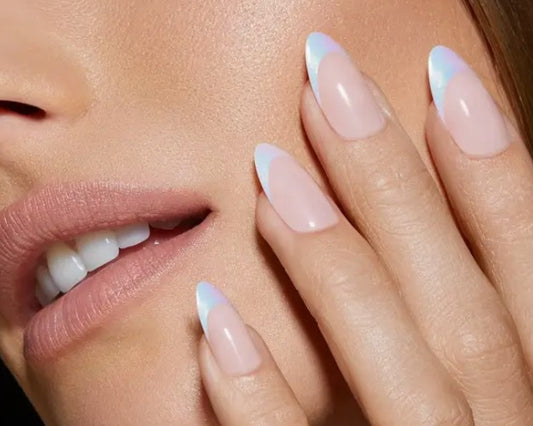 Pop on Manicure - French Opalescent