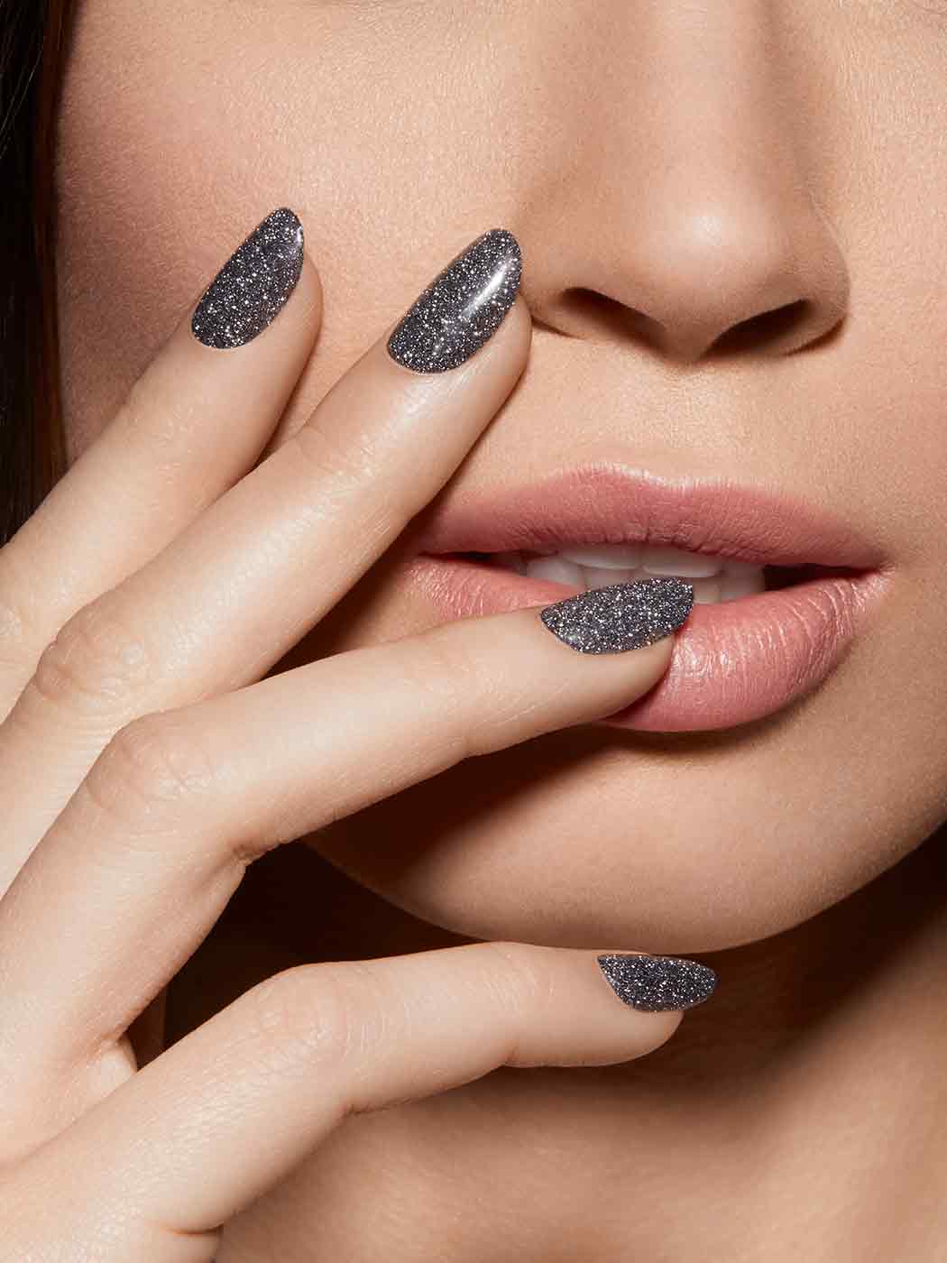 Pop on Manicure- Gunmetal