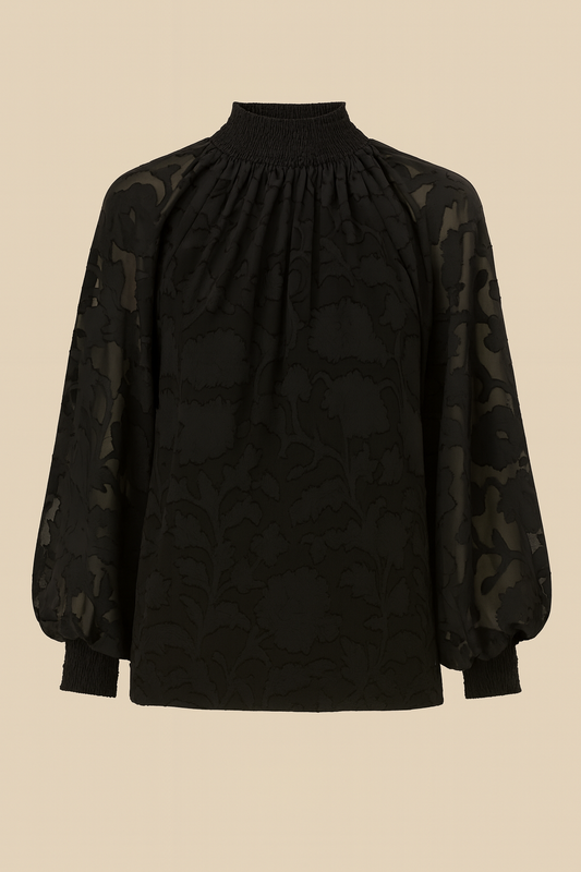 Black Lace Top
