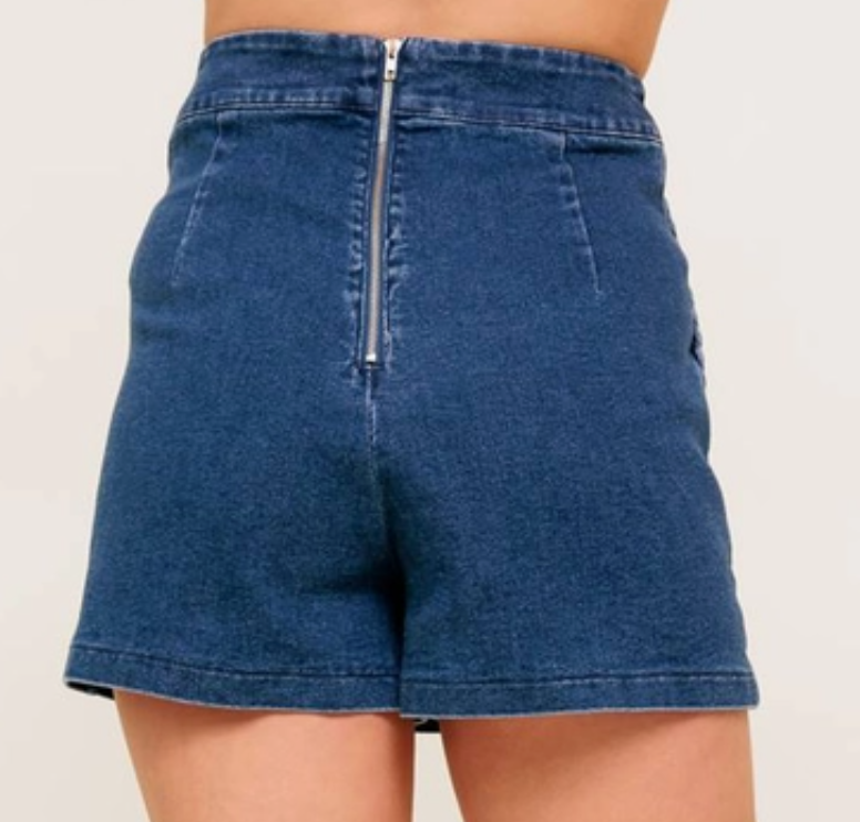 Denim Skort